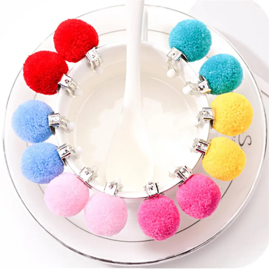 UNWE 1 пара зажимов для сережек не проколотые зажимы ушей милые женские/девочки