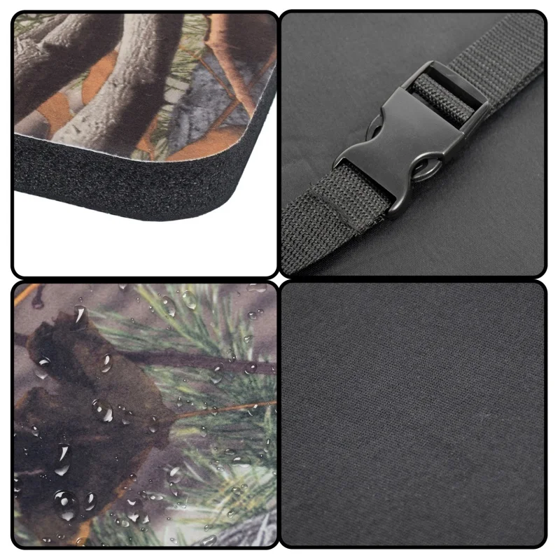 

Adjustable Strap Seat Cushion Foam Mat Stadium Seat Pad Moisture Proof Outdoor Camping Picnic Tools