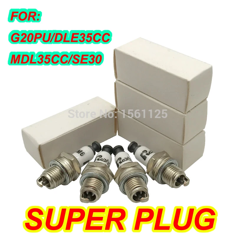 2 шт. RCEXL cm6 свеча зажигания CM-6 приравнивается U20MU UY6 CM6 G20PU MLD35CC DLE30 свечах SE300 для 5812