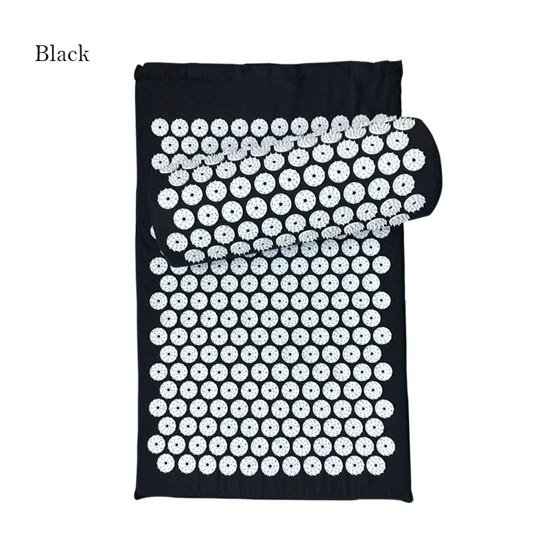 

Dropshipping Acupressure Massager Mat Relieve Stress Pain Yoga Mat Natural Relief Stress Tension Body Massage Pillow Cushion