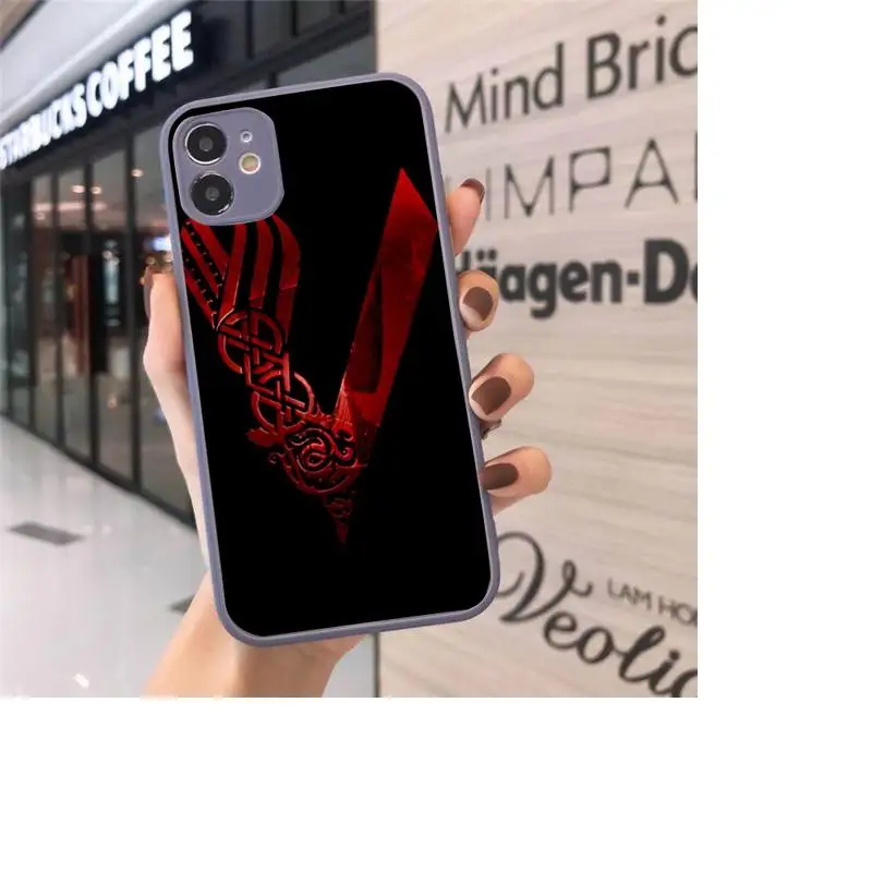 

Viking legend George Brighton Phone Case Matte Transparent for iPhone 7 8 11 12 s mini pro X XS XR MAX Plus cover funda