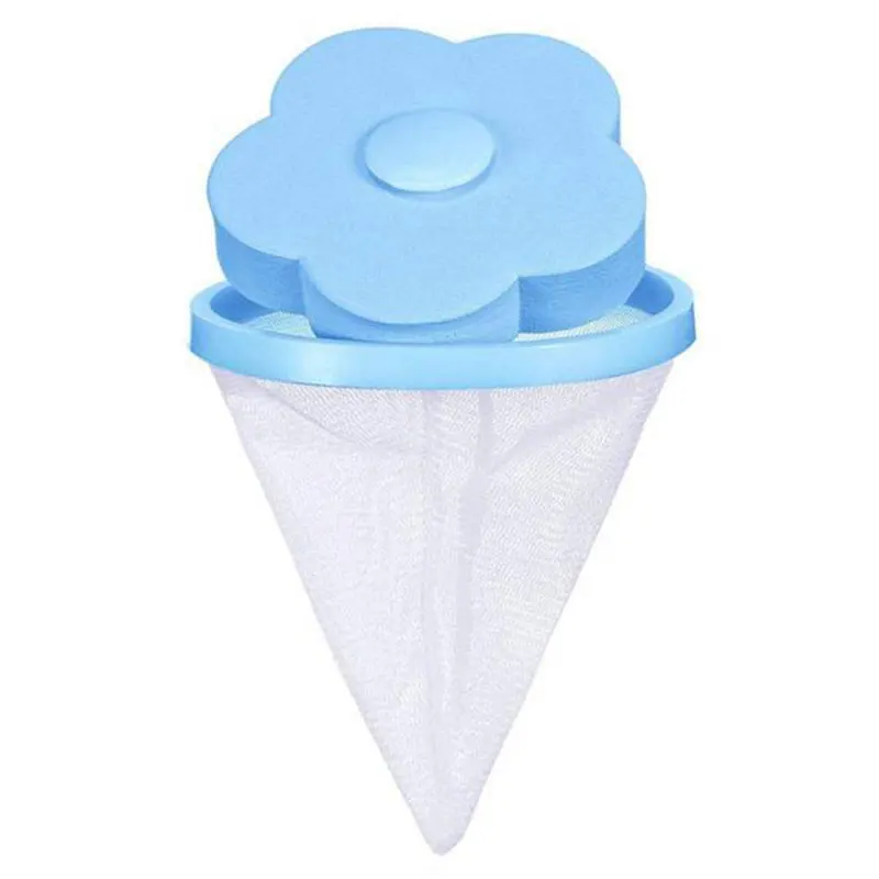 

4 Pcs Floating Hair Filtering Mesh Removal Lint Catcher Prevent Washing Machine Clogging for Fluffy Pet Owner SCVD889