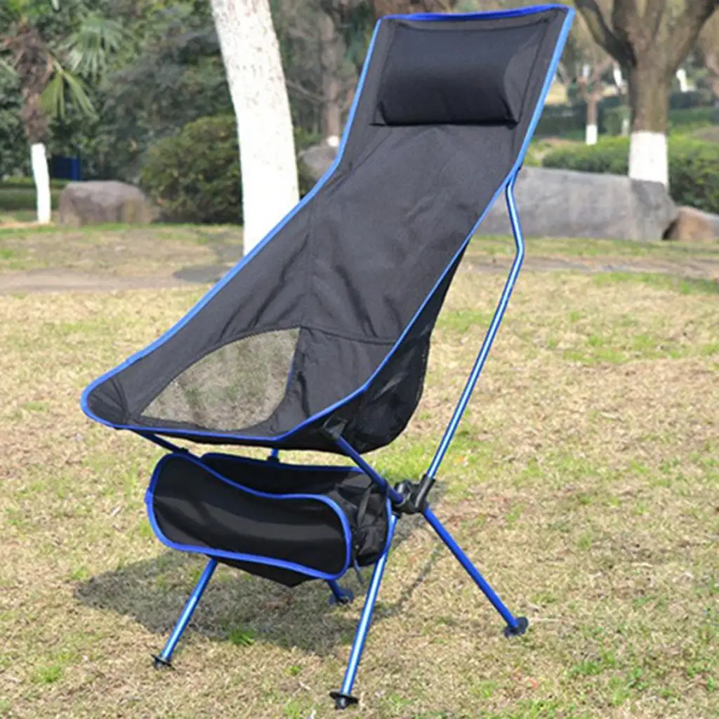 Складное рыболовное кресло стул для путешествий сверхпрочный с высокой