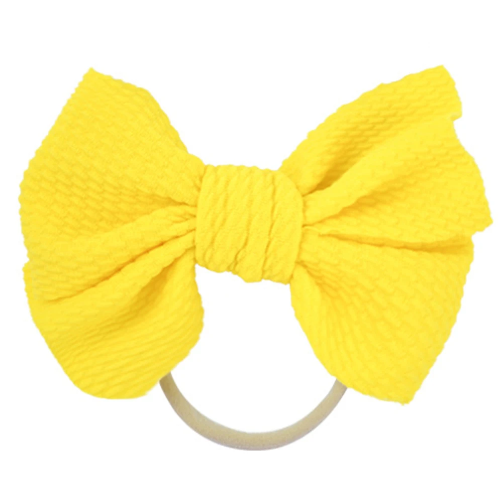Детские повязки голову-большой бант двухслойные банты девушки тюрбан Дети Топ