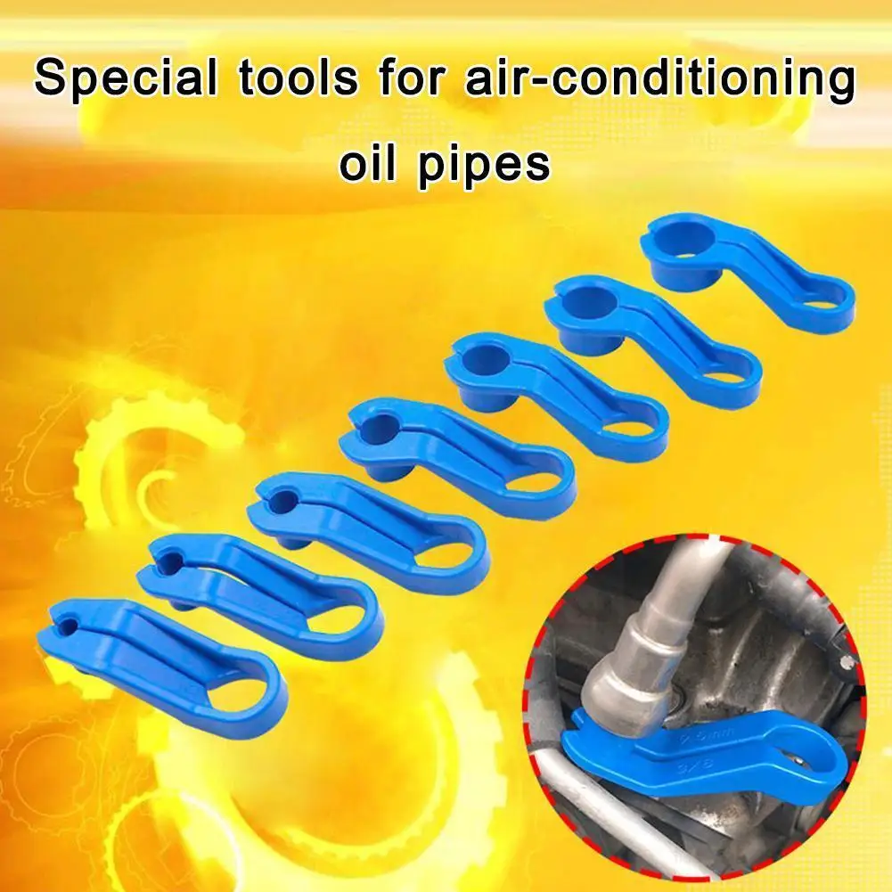 

7 шт. специальных инструментов для удаления масляного фильтра кондиционера и масляной трубы, инструменты для удаления и обслуживания масля...