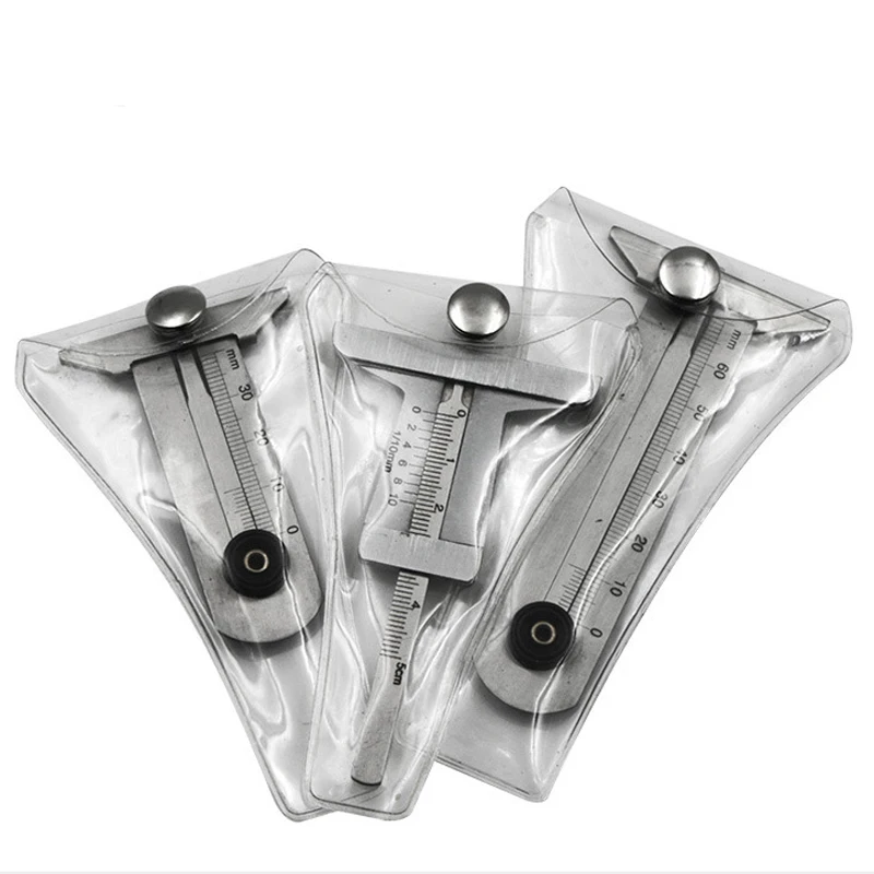

INGBONT Stainless Steel Tyre Tire Tread Depth Gauge Stainless Steel Ruler Precision Measuring Tool Car Tool