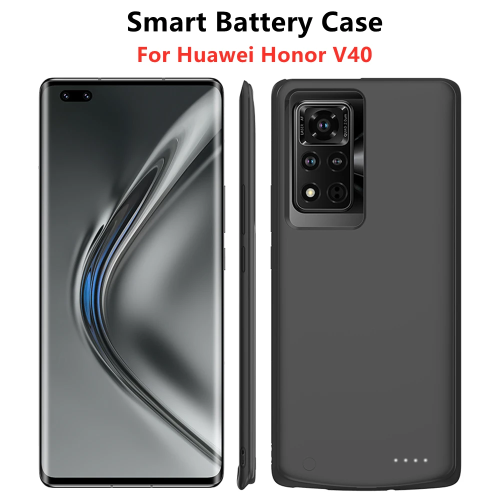 Чехлы с зарядным устройством для аккумуляторов 6800 мАч Huawei Honor V40 Тонкий