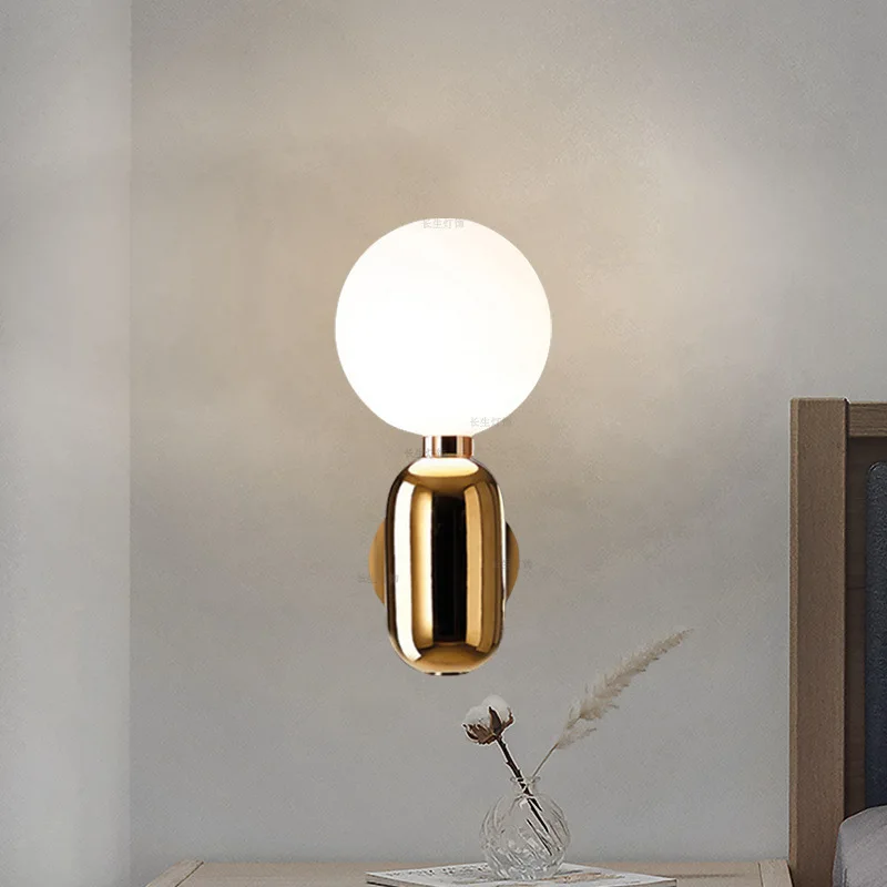 

nordic led stone penteadeira led wall light arandela monkey lamp living room lamp