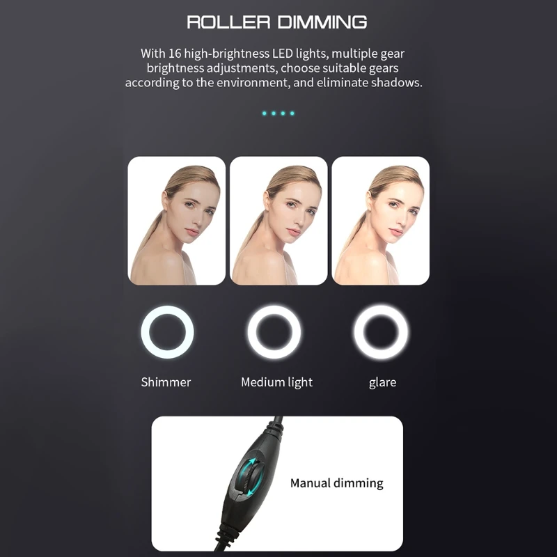 

1080P -HD Webcam With Microphone LED Web Camera For Computer PC Video Recording Webcams Auto Focus Adjustable Base Cam USB