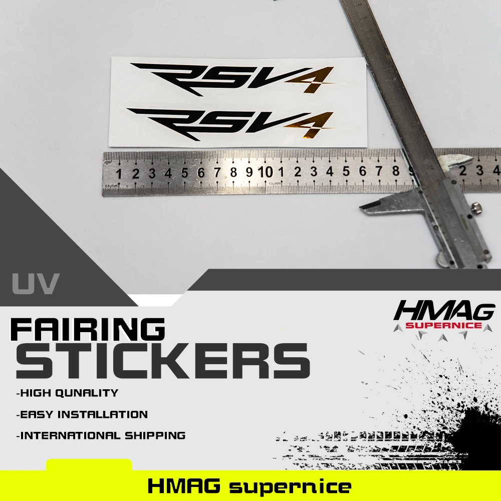 

Обтекатель мотоцикла Верхний обтекатель наклейки стикер s 3M наклейка 1 пара для RSV4 RS V4