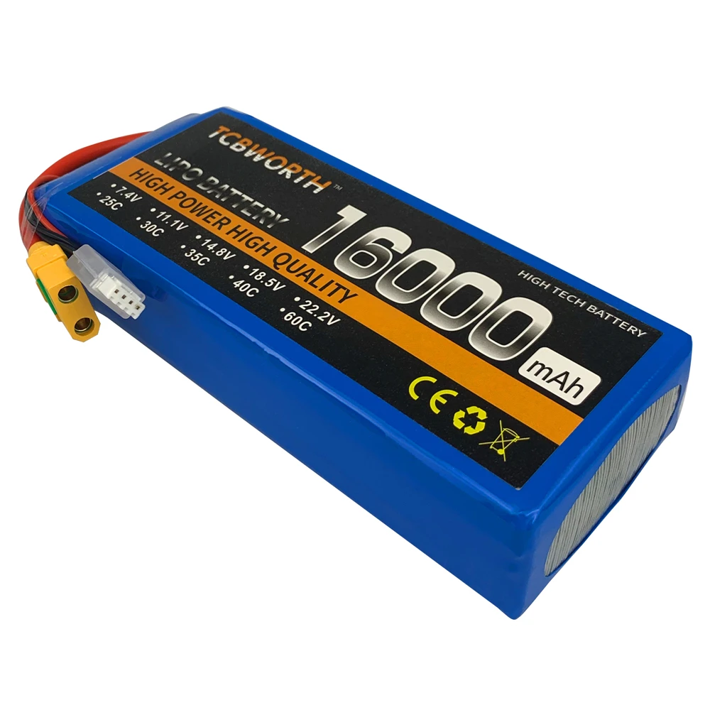 3S RC LiPo Батарея 11 1 V 16000 мА/ч 25C литиевые батареи для РУ самолет квадротор