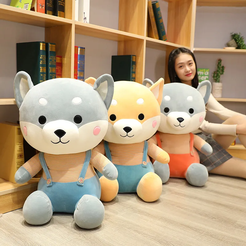 Online Nueva Muñeca Suave De Peluche Shiba Inu Perro Kawaii Cachorro Perro Shiba Relleno Muñeca De Dibujos Animados Almohada De Juguete Regalo Para Niños Bebés Niños