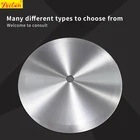 Круглый нож из карбида вольфрама с гофрированным покрытием