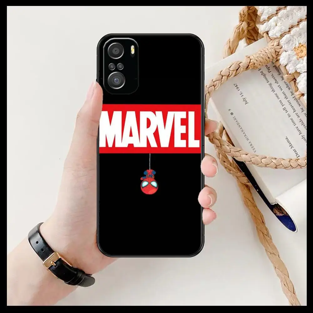 deadpool marvel spider man cartoon phone case for xiaomi redmi note 10 9 9s 8 7 6 5 a pro s t black cover silicone back pre styl free global shipping