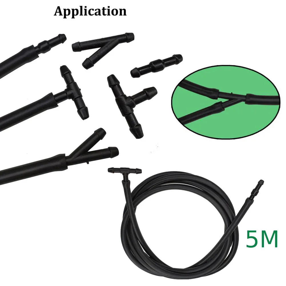 Трубка стеклоочистителя лобового стекла T/Y/I Тип 5 м разветвитель шланг для