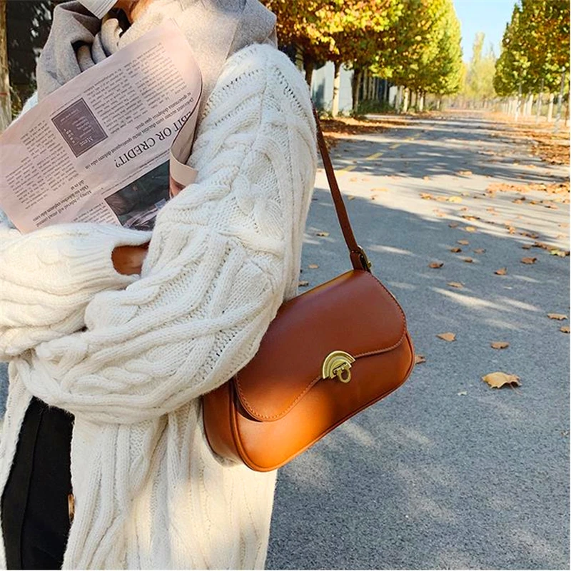 

Baguette Bag For Women Vintage Purses And Handbags Luxury Designer Torebki Damskie Bolso Mujer Borsa Donna Bandolera Mujer