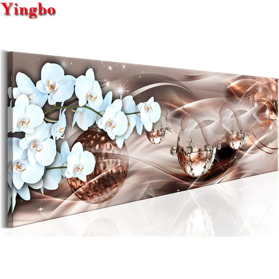 

DIY Diamond Painting Magnolia Flower Cross Stitch diamond mazayka Diamond Embroidery Mosaic Long Pictures for Living Room Decor