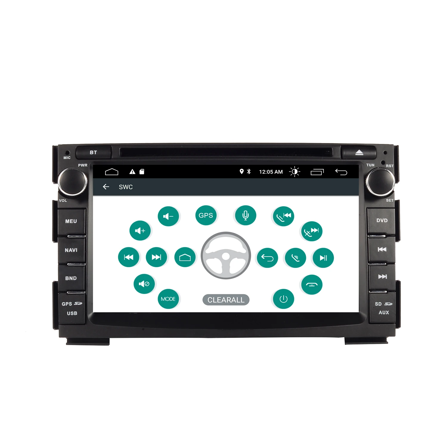 Автомобильный мультимедийный dvd-плеер экран 7 дюймов HD Android 2007 2Din GPS Авторадио для