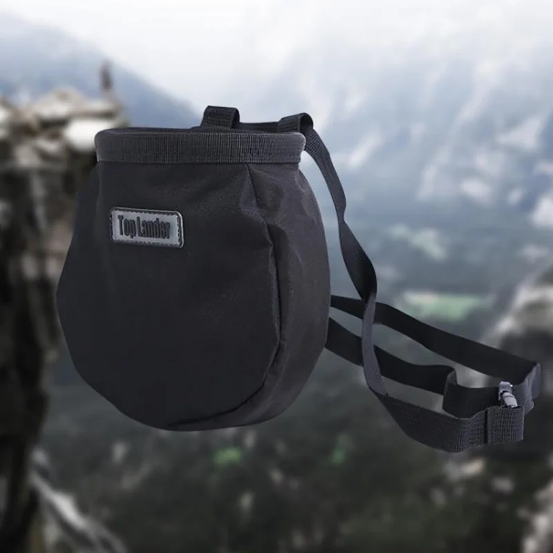 

Outdoor Climbing Bag Magnesia Sack Rock Climbing Chalk Bag Portable Waterproof Pocket For Weight Lifting Outdoor Climbing Pouch