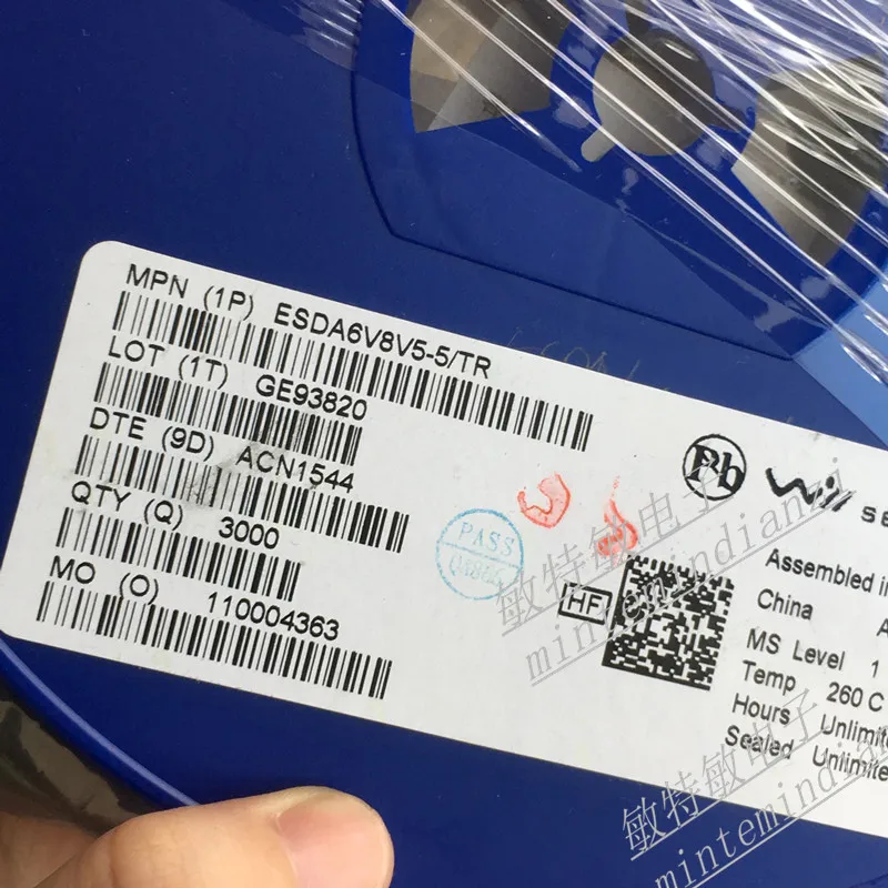 50 шт./лот ESDA6V8V5-5 ESD Электростатическая защита diode ESDA6V8V5-5/TR SOT-553 | Электроника