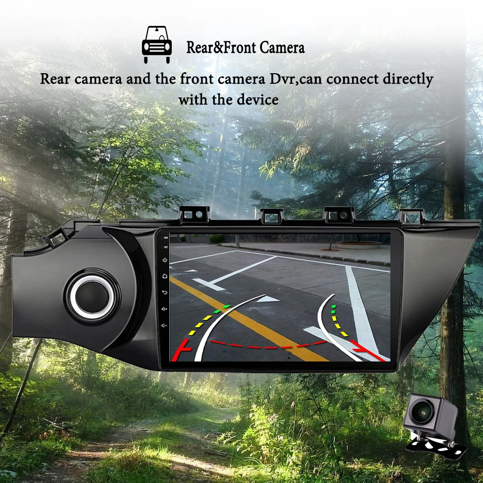 DVD-плеер на Android 10 0 с GPS-навигацией мультимедийный проигрыватель для KIA RIO 4 2016 2017 2018