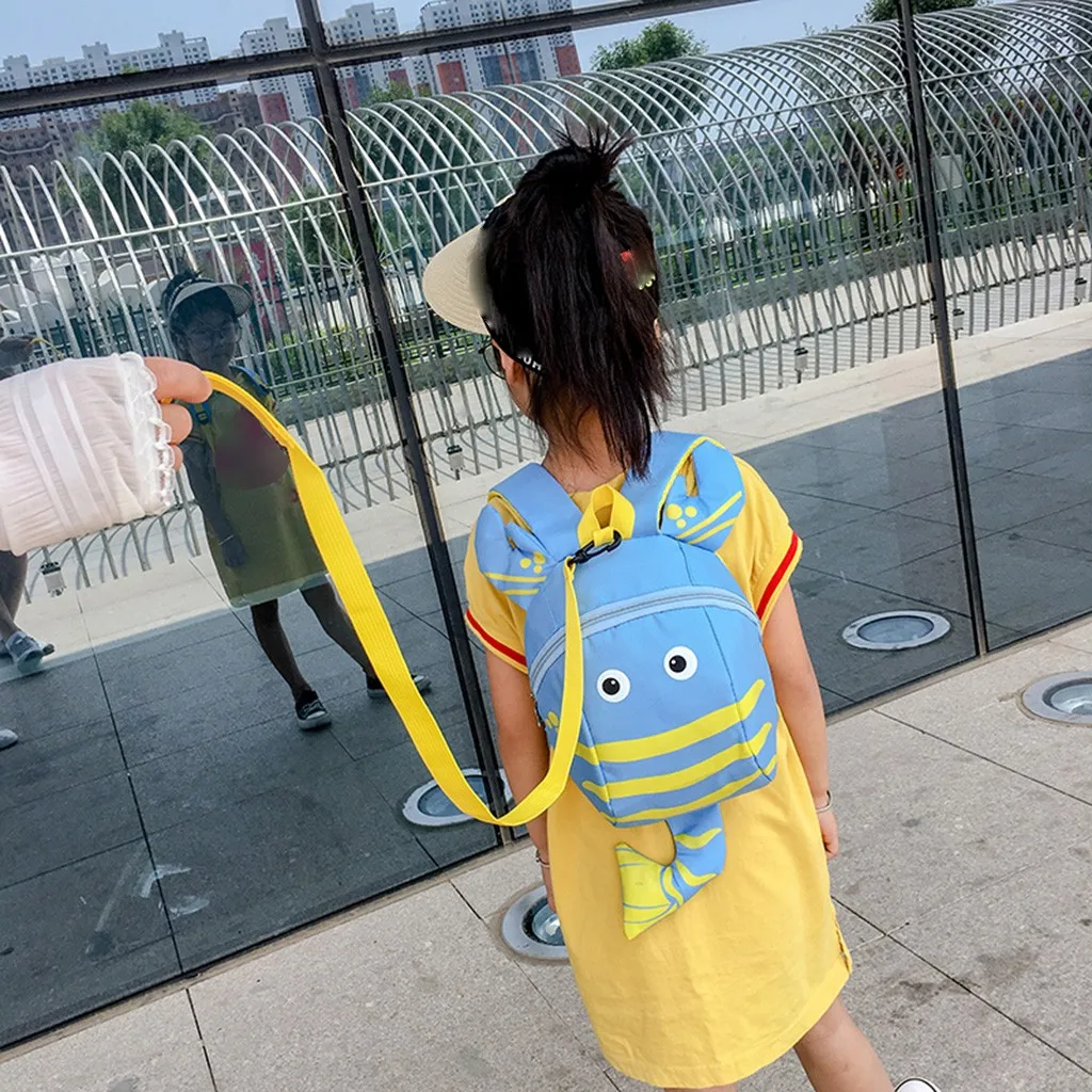 2019 New 3D Animal Children Backpacks Brand Design Girl Boys Backpack HINST Kids School Bags Kindergarten Cartoon Bag M0731 | Игрушки и