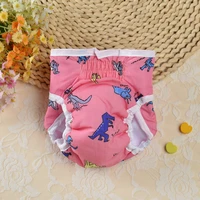pet physiological pants dog sanitary diapers printed bitches safety pant cute pets clothes breathable pet clothing 2021 new