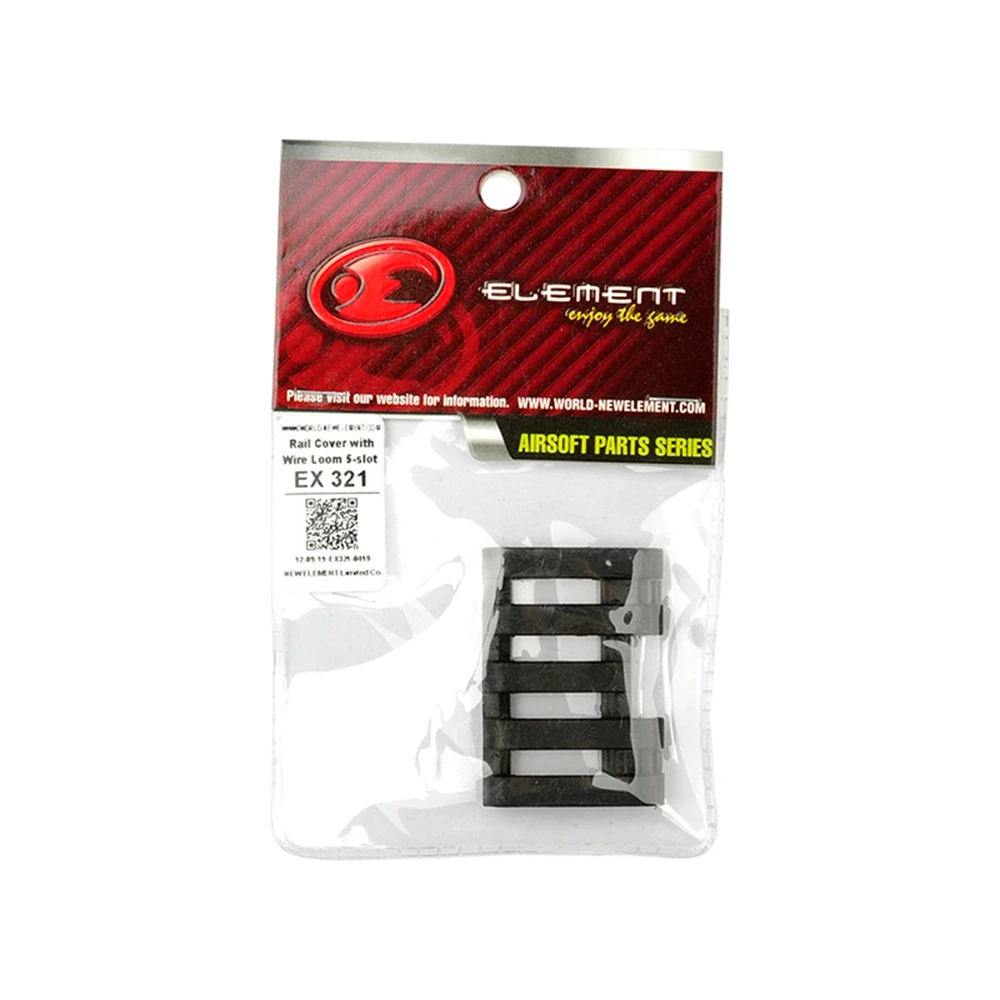 Тактический рельсовая накладка с проводом жгутовых полосок 5-портовый Ружейные