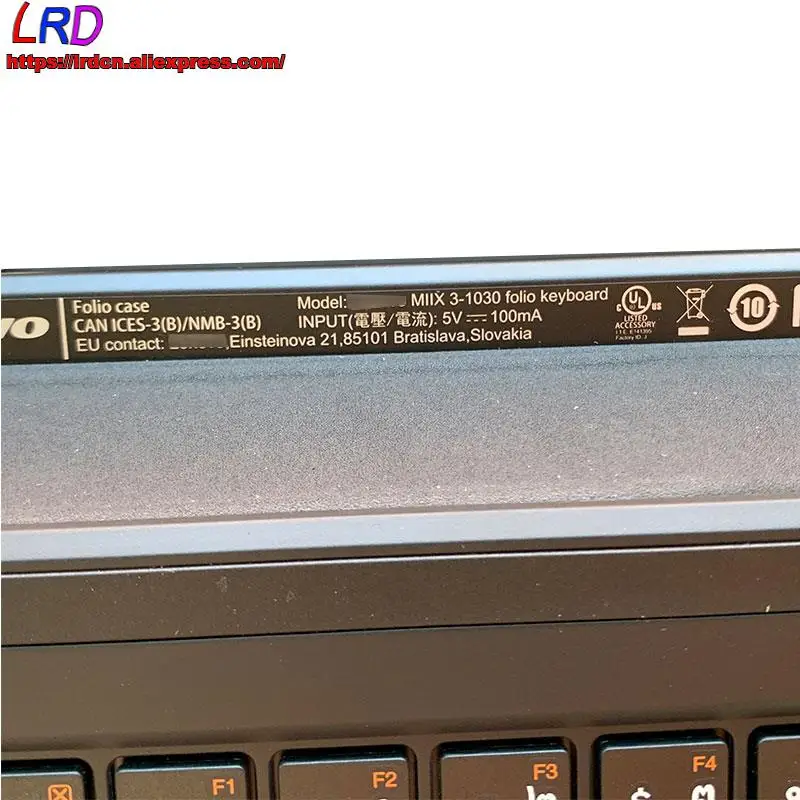 Новая Оригинальная тайская клавиатура с удлиненным корпусом для планшета Lenovo Miix