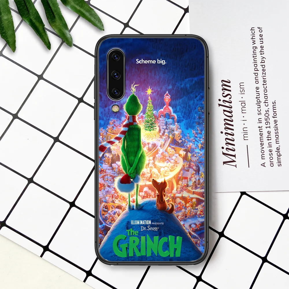 

Grinch Stole Christmas Phone Case For Samsung Galaxy A 3 5 7 8 10 20 20E 21S 30 30S 40 50 51 70 71 black Waterproof Trend Prime