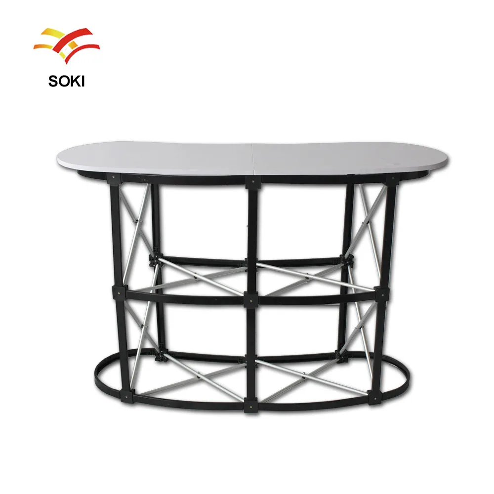 Рождественский супермаркет всплывающий счетчик рекламный стол Магнитный