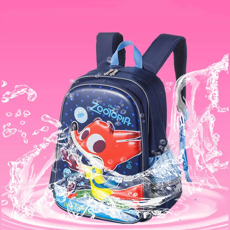 Оригинальная детская Водонепроницаемая школьная сумка с мультипликационным принтом «зверополис»