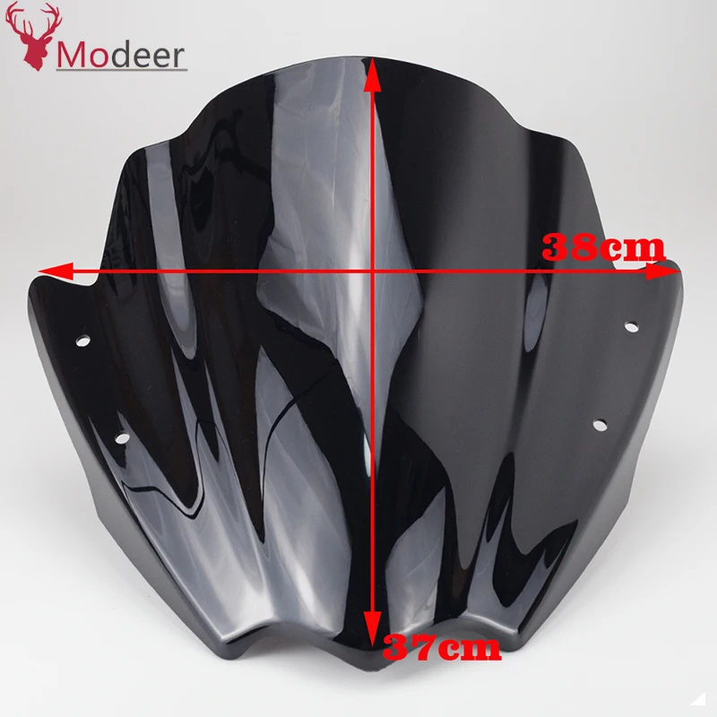 Универсальное черное крепление на ветровое стекло мотоцикла 7/8 дюйма и 1 дюйм