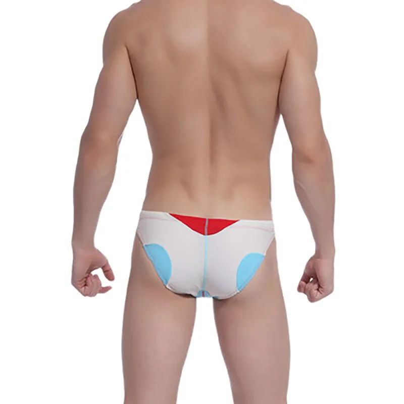 Summer Mens Bikini Swimwear Low Waist Sexy Gay Swimming Briefs Fashion Male Slim Triangle Swimsuit Sport Beach Surfing Trunks | Спорт и
