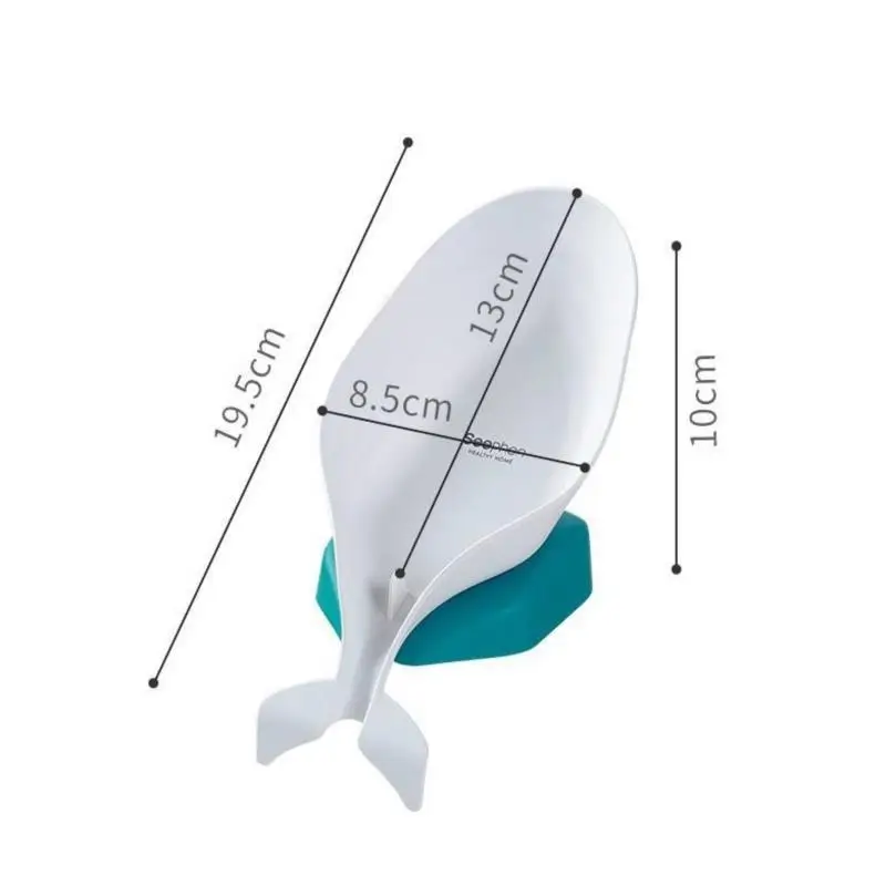 

Dolphin Shape Soap Box Bathroom Soap Holder Dish Storage Plate Tray Bathroom Soap Holder Case Bathroom Supplies Bathroom Gadgets