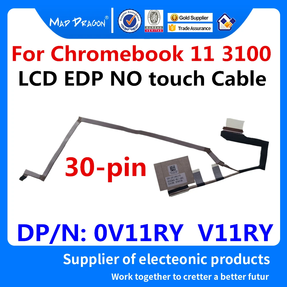 Новый оригинальный ноутбук 11 6 &quotLCD не сенсорный кабель LCD видео веб-камера для Dell