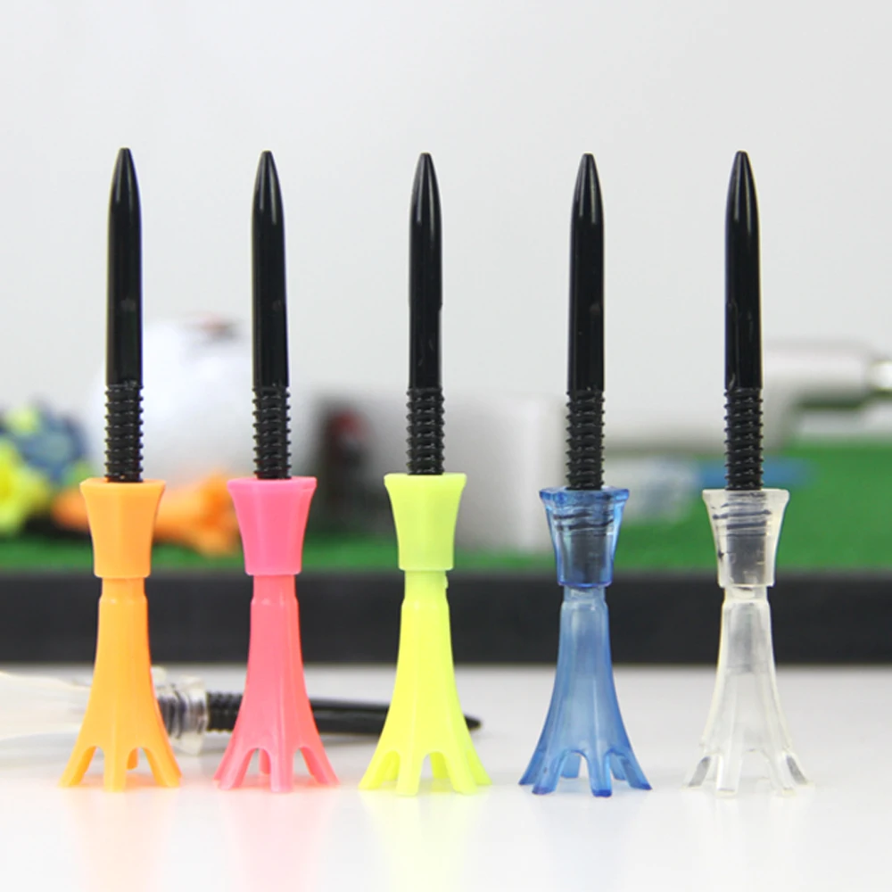 4 набора регулируемые по высоте тройники для гольфа пластиковая корона тройник