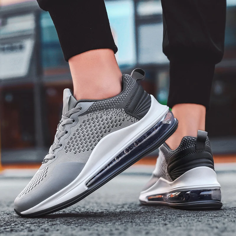 Популярные мужские кроссовки с воздушной подушкой для бега zapatillas hombre Deportiva