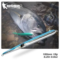 hunthouse fishing lures stylo pencil needlefish casting pencil hard bait stickbaits floating sinking 205180160mm garfish