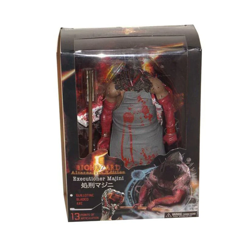 01box 20 см NECA игра зомби Мясник ПВХ фигурка игрушки топор палач зомби Мясник фигурка украшения модель игрушки для ребенка подарок - Цвет: 01box