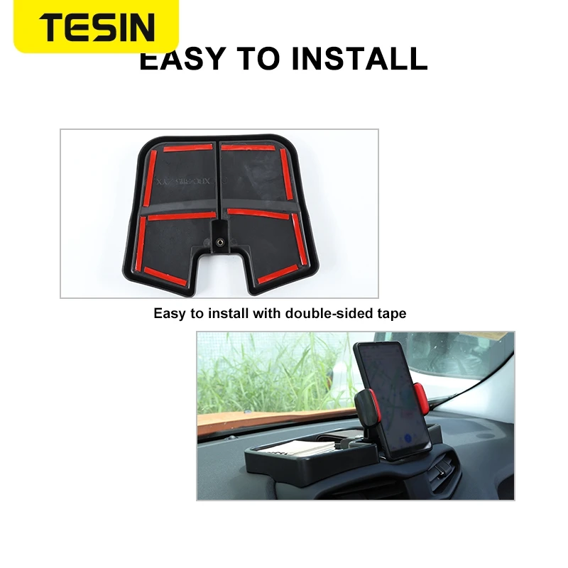 tesin car dashboard ipad mobile phone holder stand for jeep renegde 2015 2016 2017 2018 2019 2021 interior parts car accessories free global shipping
