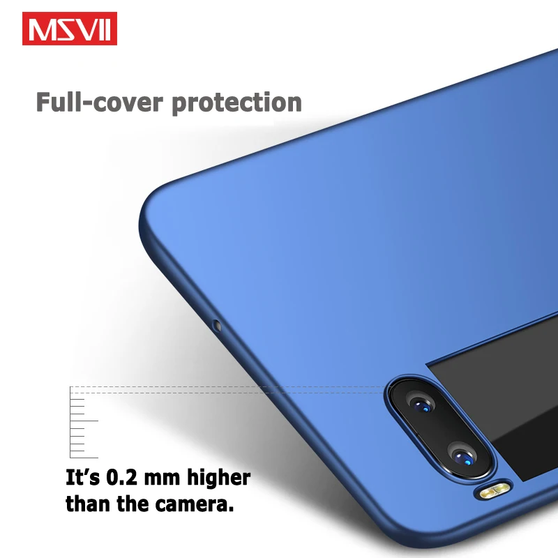 MSVII Чехлы для Meizu Pro 7 Чехол тонкий матовый чехол Pro7 Plus жесткая задняя панель из