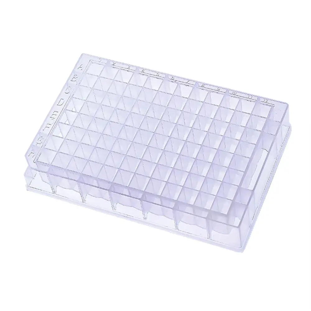 

Deep Hole Plate Laboratory Supplies 96 Wells Sterile Sample Clear PP Plastic High Capacity Collect Store Bacteria Culture Plate
