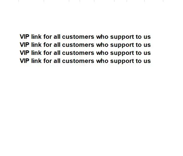 

VIP по требованию клиента