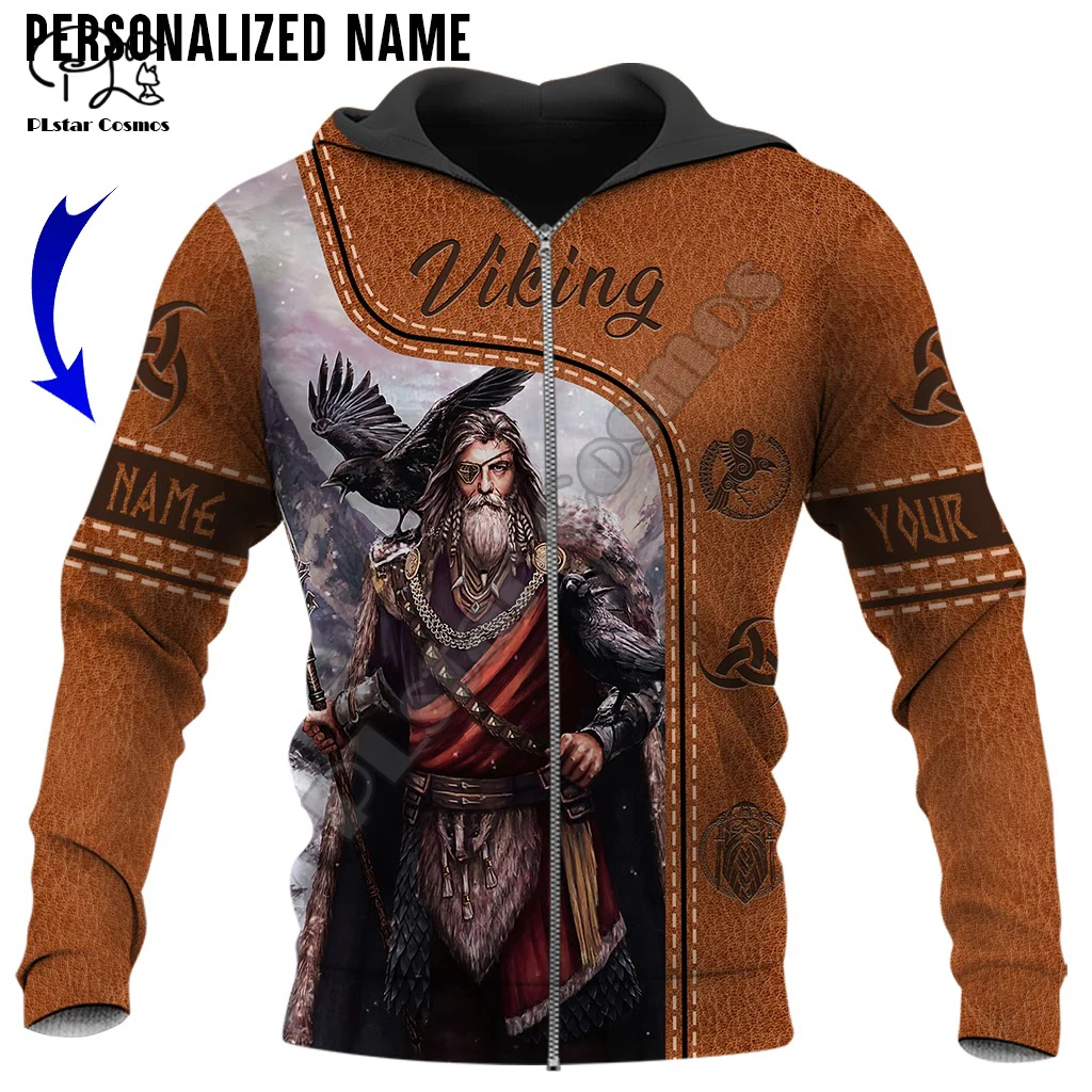 

PLstar Cosmos Vikings Tattoo Warrior Viking God Odin Symbol NewFashion Tracksuit Harajuku 3DPrint Men/Women Pullover Hoodies V-3