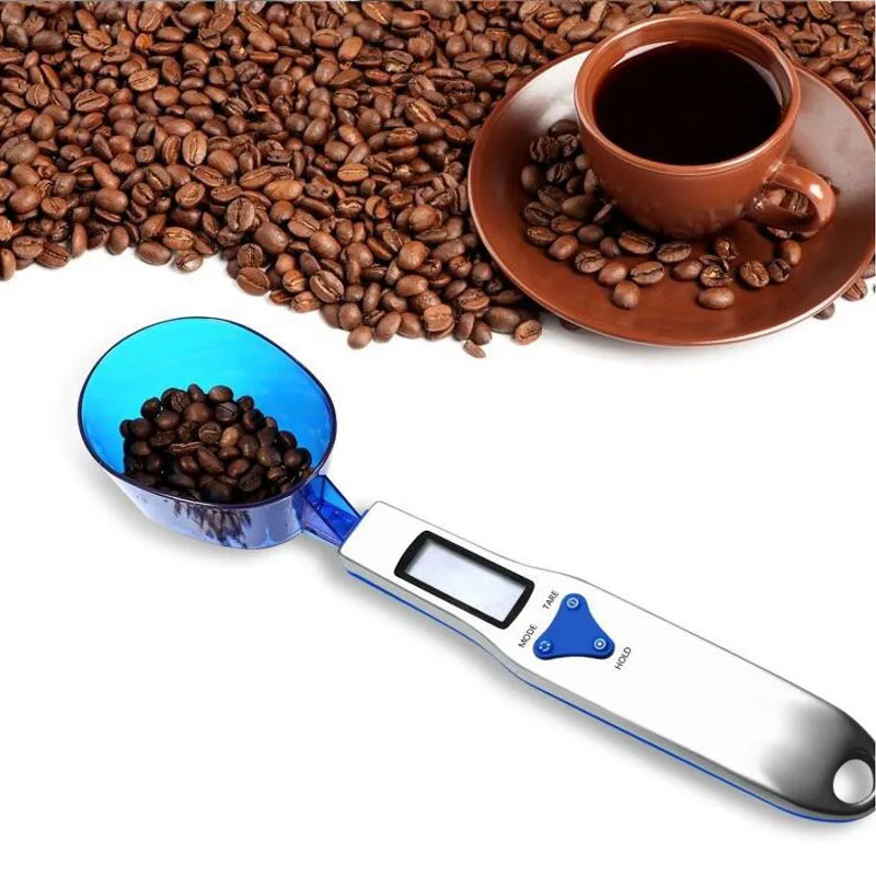 

300g/500g Digital Spoon Scale LCD With Backlight Home Kitchen Spoon Scale Food Weighing Balance Measuring Spoon Scale