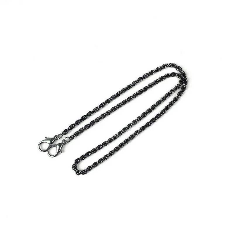 60cm Women Metal Chain for Bag Handle Fashion  Replacement Shoulder Straps Accessories 10pcs/Lot
