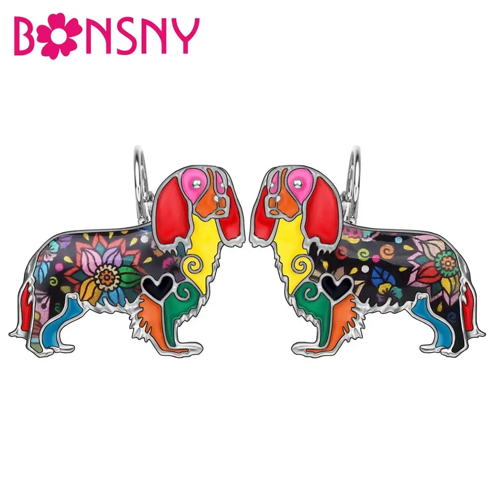 Эмалированный сплав Bonsny драгоценные украшения с животными для девушек