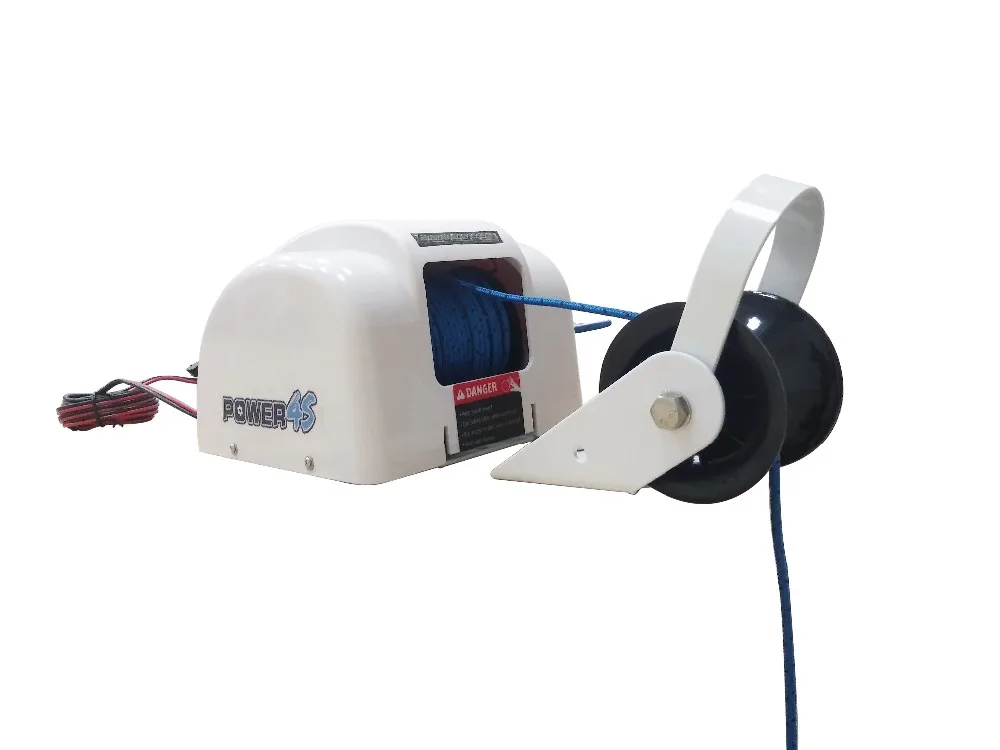 12V AutoDepoly Якорная Лебедка 45 lb. Морская лодка понтон 4 варианта
