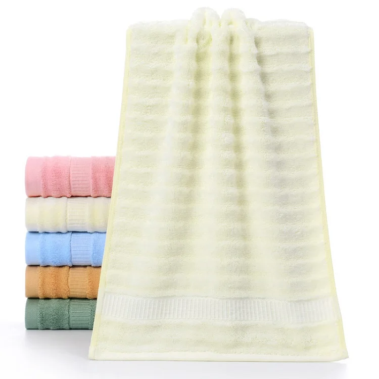 Super Soft Bamboo Towel Soft Face Hand Towel Absorbent Bath Towels Bathroom Adults Bamboo Washcloth Home Guest No Fade Towel
